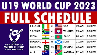 World Cup 2024 Full Schedule Dates venues and timings all you need to know [upl. by Anahir]