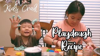 DIY Playdough Recipe [upl. by Ffirahs351]