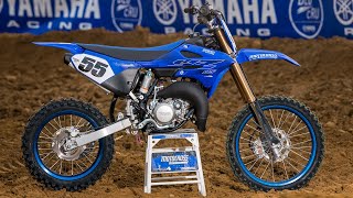 2022 Yamaha YZ85 amp YZ85 Big Wheel Two Stroke TESTED  Motocross Action Magazine [upl. by Melodee478]