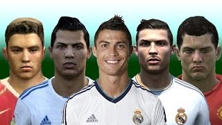 Cristiano Ronaldo From FIFA 04 to 14 [upl. by Arykahs]