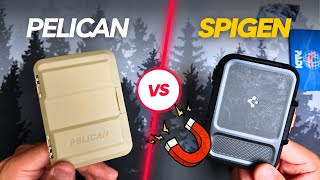 Spigen vs Pelican  Battle of the Tactical Magsafe Minimalist Wallet [upl. by Accalia]