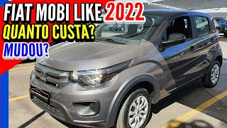 FIAT MOBI LIKE 2022 ATUALIZADO PREÇO E EQUIPAMENTOS [upl. by Neltiac]