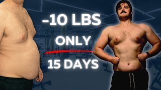 I lost 10 lbs in 15 days losing 40 lbs in 90 days challenge [upl. by Airitak]