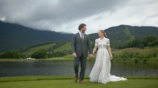 Stowe Vermont Wedding Video  The Lodge at Spruce Peak [upl. by Berkshire]