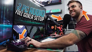 Set Up Audio In A Dual PC Setup For Streaming  Recording  Step By Step Walkthrough [upl. by Russi]