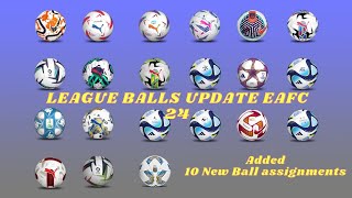 League Balls convert EAFC 24  New Ball Assignments  FIFA 16 mobile offline [upl. by Tterej]