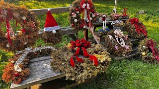 Our Christmas Wreaths lasted 7 Months 🤩 [upl. by Weston]