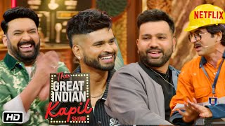 The Great Indian Kapil Show Episode 2 Review Details with Rohit Sharma and Shreyas Iyer [upl. by Adai]