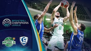 Nanterre 92 v Fribourg Olympic  Highlights  Basketball Champions League 201819 [upl. by Naihtsirc]