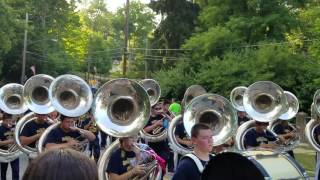 Olmsted Falls High School Marching Band  Heritage Days Parade 2016 [upl. by Errot]