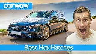 Top 10 Best Hot Hatches of 2019  carwow Top 10 [upl. by Necyrb]