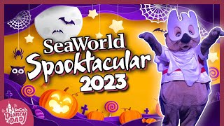 SeaWorld San Diego Halloween Spooktacular 2023  EVERYTHING To Do [upl. by Vrablik453]