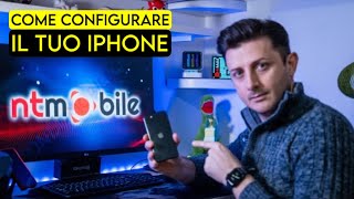 NTMOBILE HOTSPOT e CONNESSIONE DATI  Come configurare il tuo iPhone [upl. by Aleacim]