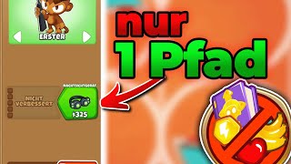 Wir dürfen nur EINEN zufälligen PFAD benutzen 😱  Bloons TD 6 [upl. by Medor]