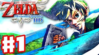 The Legend of Zelda Skyward Sword HD  Gameplay Part 1  Wing Ceremony and Fi Nintendo Switch [upl. by Volny]