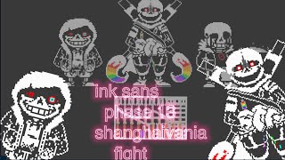 ink sans phase 13 shanghaivania fight [upl. by Vijnas]