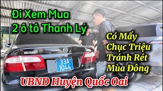 Hành Trình Đi Xem Mua 2 Xe ô tô Huyện Quốc Oai Mazda 626 amp Mitsubishi Jolie 2005 và Cái Kết [upl. by Berk]