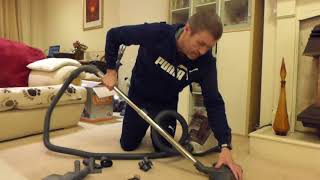 Review Vax Power 6 Pet cylinder vacuum cleaner C89P6NP 2013 [upl. by Laicram845]