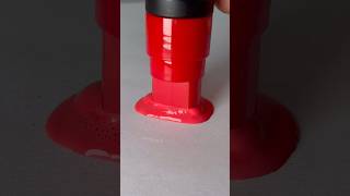 Satisfying Red Paint Marker 😌✨❤️ artsupplies asmr [upl. by Aaron133]