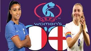 France vs England  womens Euro Qualification [upl. by Eidak]