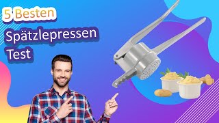 Die 5 Besten Spätzlepressen Test [upl. by Lux]