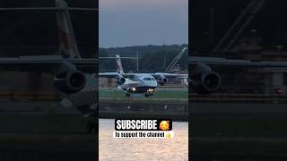 Dornier J328 landing at London City Airport viralshorts shorts aviation avgeek [upl. by Cirtap410]