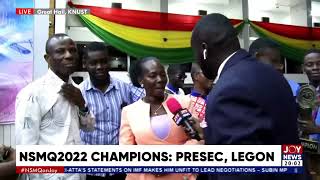 NSMQ2022 It’s a dream come true for my son – Mother of PRESEC’s Alfred KenNsiah [upl. by Yerrot]