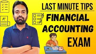 Financial Accounting  Bcom Exam Tips  Important Questions [upl. by Archy]