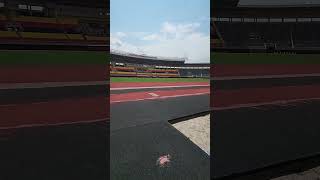 Namboole Stadium Ugandas iconic sports venue is slowly transforming with the latest tarmac laying [upl. by Adelle240]