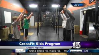 Amanda Live at CrossFit for Kids  Good Morning Carolinas [upl. by Nylhtak123]