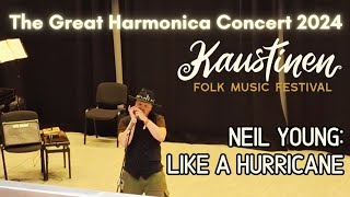 Like a Hurricane Live Harmonica Concert 2024 KaustinenFMF [upl. by Mcclees]