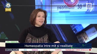 Homeopatia între mit și realitate  cu Dr Anca Mihalcea [upl. by Ahselrak157]