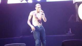 Chris Brown  Take you down LIVE [upl. by Eusadnilem]