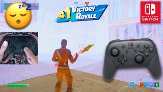 Nintendo Switch Pro Controller Handcam ASMR 😴 Fortnite Box Fights Gameplay 📦 [upl. by Anilam]