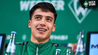 „Ich habe meine Chance genutzt“ Neuzugang Julian Malatini über seine Rolle bei Werder Bremen [upl. by Artimid]