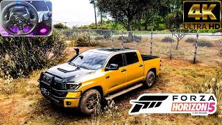 Toyota Tundra Trd Pro Forza Horizon 5  Gameplay Logitech g923 [upl. by Ajed]