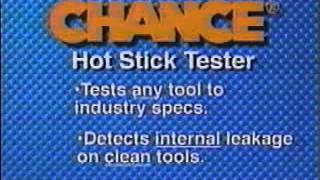 CHANCE® WetDry Hot Stick Tester  Hubbell Power Systems [upl. by Clementis]