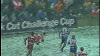 Halifax v Wigan  1993 Challenge Cup Quarter Final [upl. by Farny]