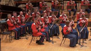 GRAINGER English Morris Dance “Shepherd’s Hey”  quotThe Presidents Ownquot US Marine Band  Tour 2018 [upl. by Nageam]