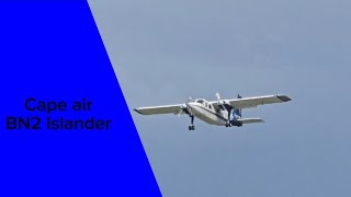 Mayaguez airport Planespotting  3 Ultralights Cape air BN2 Islander [upl. by Carrissa]