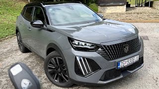 New PEUGEOT 2008 2024 Facelift  VISUAL REVIEW exterior interior POV [upl. by Brant]