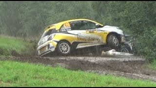 WRC Adac rallye Deutschland 2017 crash and show [upl. by Edelman600]