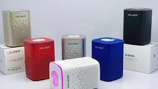 KOLEER S818 BLUETOOTH SPEAKER [upl. by Ivanah]