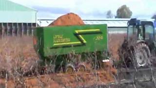 Littau SS8 Mulch Spreader [upl. by Aharon]