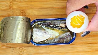 ADICIONE OVOS NA SARDINHA E TERÁ UM ALMOÇO COMPLETO  receitas fáceis e rápidas receitas receita [upl. by Brook872]