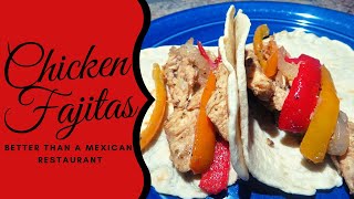 Quick and Easy Chicken Fajitas  Fajitas Recipe [upl. by Safir]