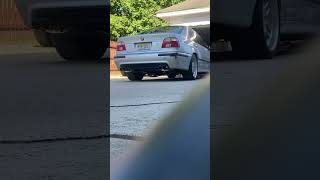 2003 BMW M540i E39 manual swap dual exhaust sound [upl. by Anilosi]