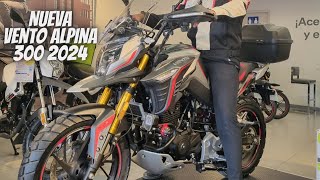 Nueva Vento Alpina 300 2024😱  ¡Una Moto Adventure🔥  Vale la Pena💯 [upl. by Heppman]