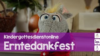 Erntedankfest Kindergottesdienst Online [upl. by Enelad]