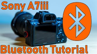 Sony A7iii Bluetooth Pairing tutorial [upl. by Nerine]